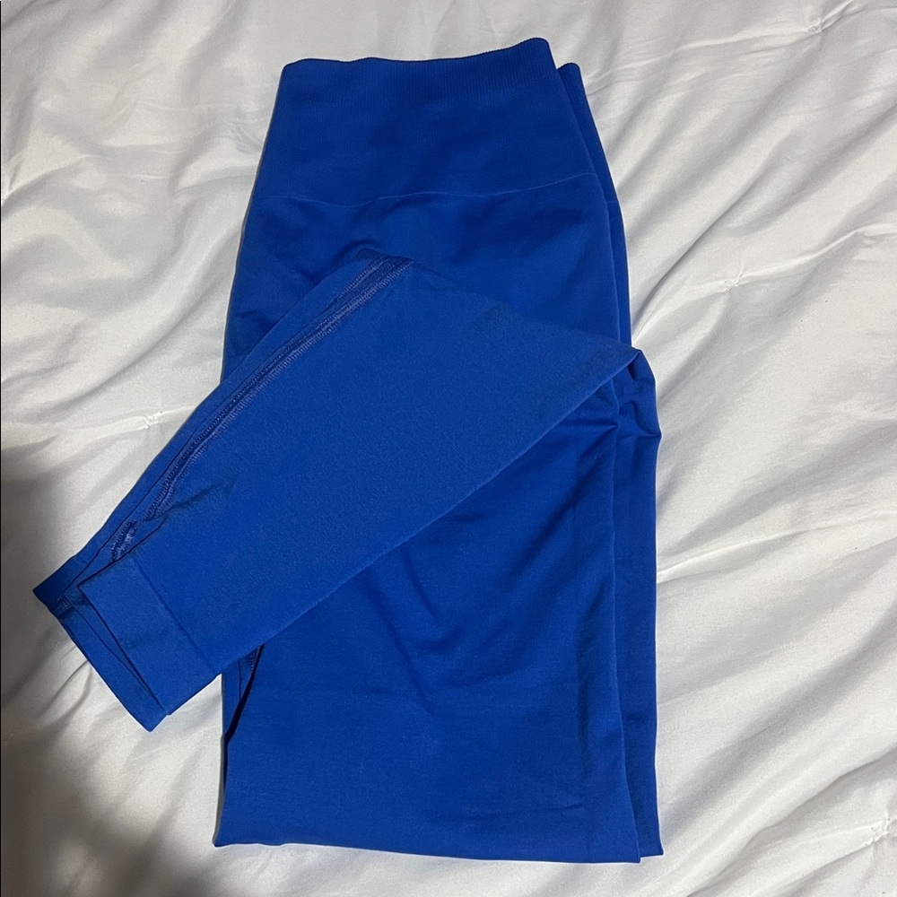 Youngla Vibrant Blue Kids Leggings - image 1